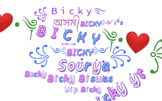Bijnaam - Bicky