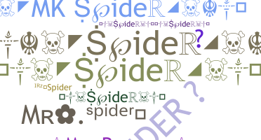 Bijnaam - Spider