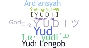 Bijnaam - Yudi
