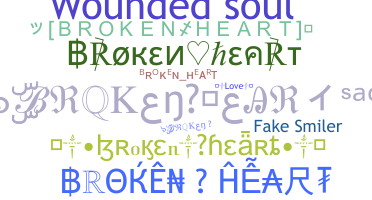 Bijnaam - Brokenheart