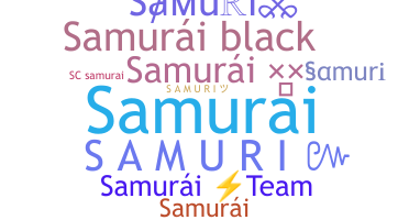 Bijnaam - Samuri