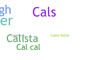 Bijnaam - Callie
