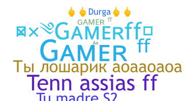 Bijnaam - GamerFF