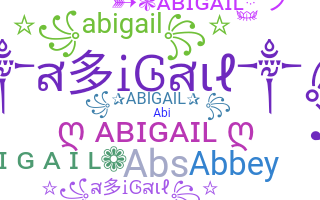 Bijnaam - Abigail