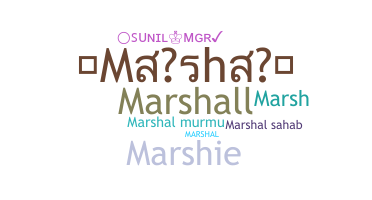 Bijnaam - Marshal