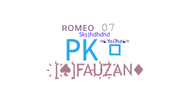 Bijnaam - Romeo07