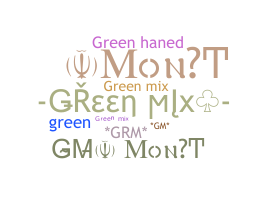 Bijnaam - greenmix