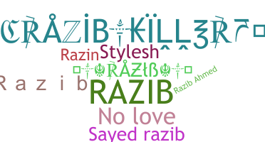 Bijnaam - Razib