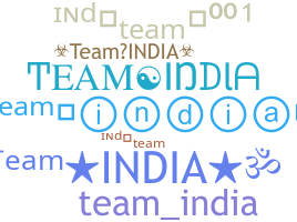 Bijnaam - TeamIndia