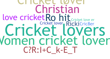 Bijnaam - Cricket