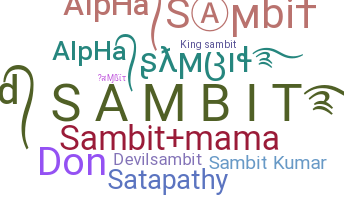 Bijnaam - Sambit