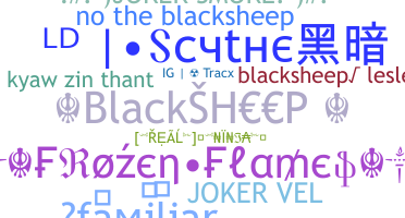 Bijnaam - blacksheep