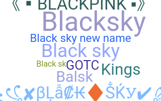 Bijnaam - BlackSky