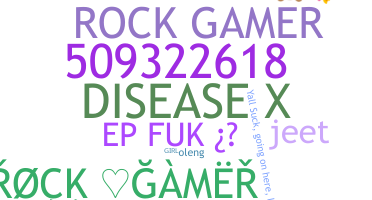 Bijnaam - Rockgamer