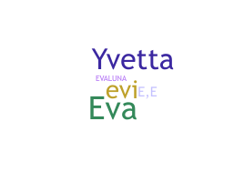 Bijnaam - Evita