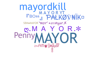 Bijnaam - Mayor