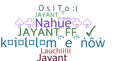 Bijnaam - Jayantff