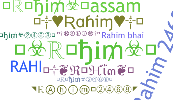 Bijnaam - Rahim
