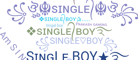 Bijnaam - singleboy
