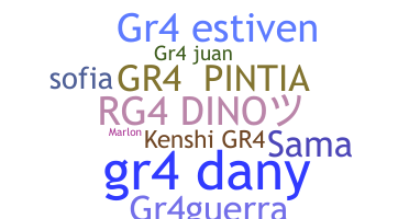 Bijnaam - GR4