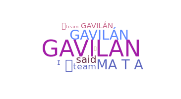 Bijnaam - Gavilan