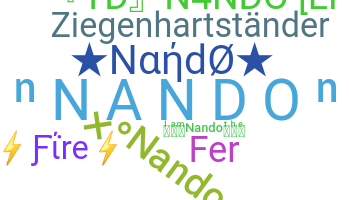 Bijnaam - Nando