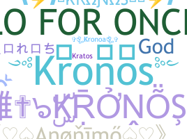 Bijnaam - Kronos