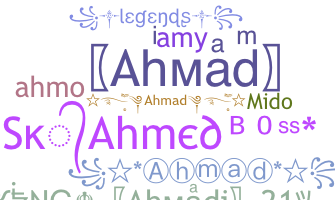 Bijnaam - Ahmad