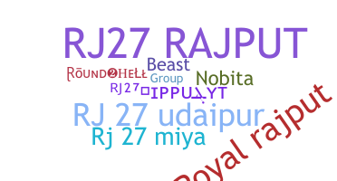 Bijnaam - RJ27