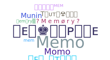 Bijnaam - Memory