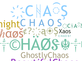 Bijnaam - Chaos