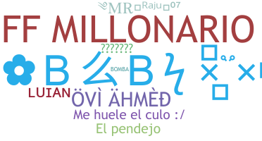 Bijnaam - Millonario