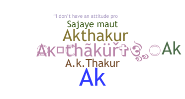 Bijnaam - AkThakur