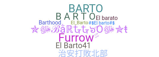 Bijnaam - Barto