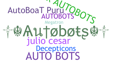 Bijnaam - Autobots