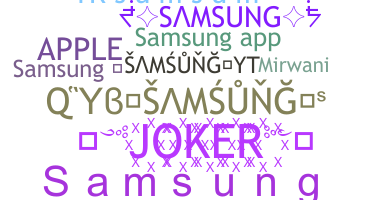 Bijnaam - Samsung
