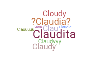 Bijnaam - Claudia