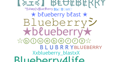 Bijnaam - blueberry
