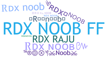 Bijnaam - RDXnoob