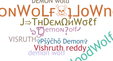 Bijnaam - DemonWolf