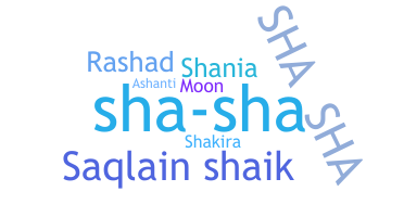 Bijnaam - Shasha