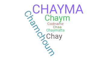Bijnaam - Chayma